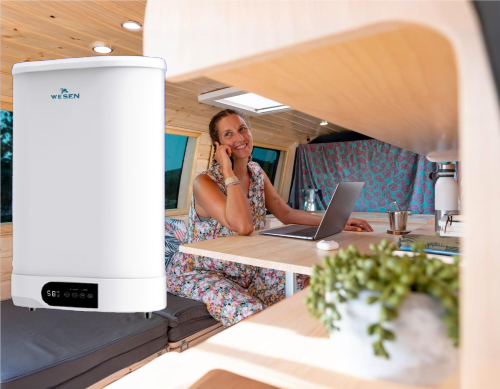 De Wesen elektrische boiler 30 Liter: efficiënt, veilig en ruimtebesparend warm water